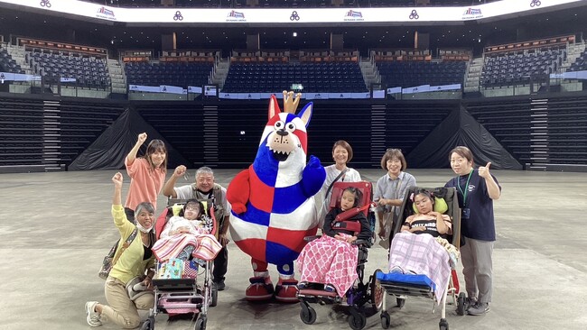泡瀬特別支援学校中学部 沖縄アリーナ見学実施のご報告