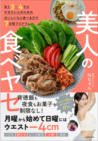 ウエスト55cmＮちゃんが伝授「月曜に始めて日曜にはウエスト-4cm」