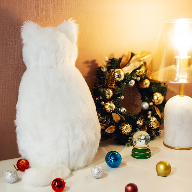 クリスマス限定色！昨年2週間で完売した「ほぼ猫クッション」MeowEverの白猫バージョンが今年も登場。
