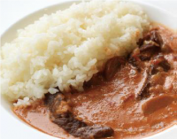 【食育】【給食】元ホテルオークラ札幌総料理長が作る本格料理　ちょっと早いクリスマス特別メニューを提供