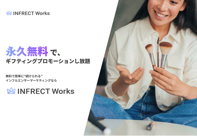 『永久無料のインフルエンサーお仕事依頼サービス』を株式会社INFRECTが提供開始！