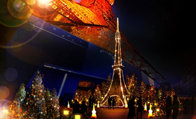 12月2日（土）点灯開始！ 東京タワー開業65周年記念企画 TOKYO TOWER Winter Fantasy『 RETROSPECTIVE ILLUMINATION 2023』