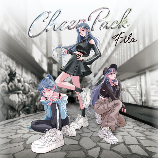 女の子のためのムラサキスポーツ別注スニーカーFILA『Cheer Pack』が12月上旬より発売開始！