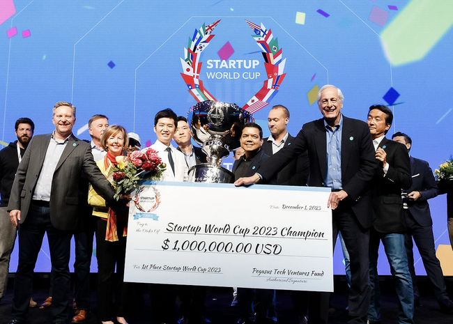 スタートアップワールドカップ2023速報レポート：なんと日本代表アイリス社が世界決勝戦で優勝の快挙！