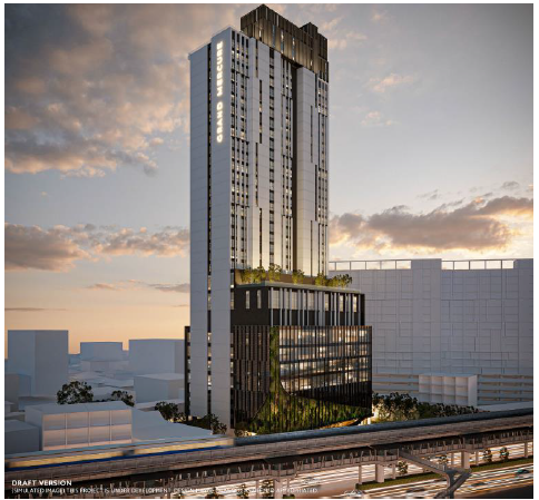 タイ・バンコクでの複合施設開発「ウドムスクプロジェクト」開発に参画