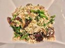 福島県産春菊としいたけの 香草パン粉焼き （税込330円） ※平日ビュッフェでご提供