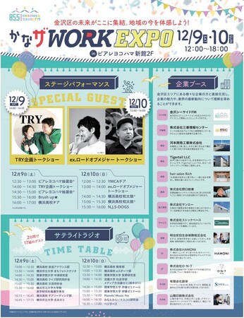 横浜市金沢区のラジオ局　金沢区シーサイドFM『かなザWORK EXPO』 - 金沢区の今を体感できるEXPO