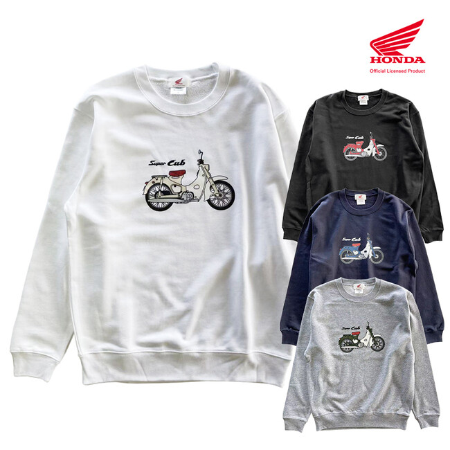 スーパーカブ・スウェット新作登場