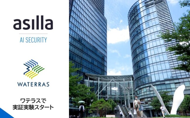次世代AI警備システム『AI Security asilla』を、千代田区屈指の複合施設「ワテラス」にて実証実験開始
