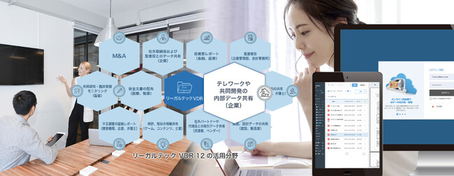 リーガルテック社、「リーガルテックVDR テレワーク」を用いて、共同開発のデータ共有を支援