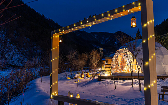 日本一の星空グランピング【mokki　STARDUST GLAMPING achi village】オールインクルーシブでドリンクを楽しむ「BAR STARDUST」が登場！＜長野県阿智村＞