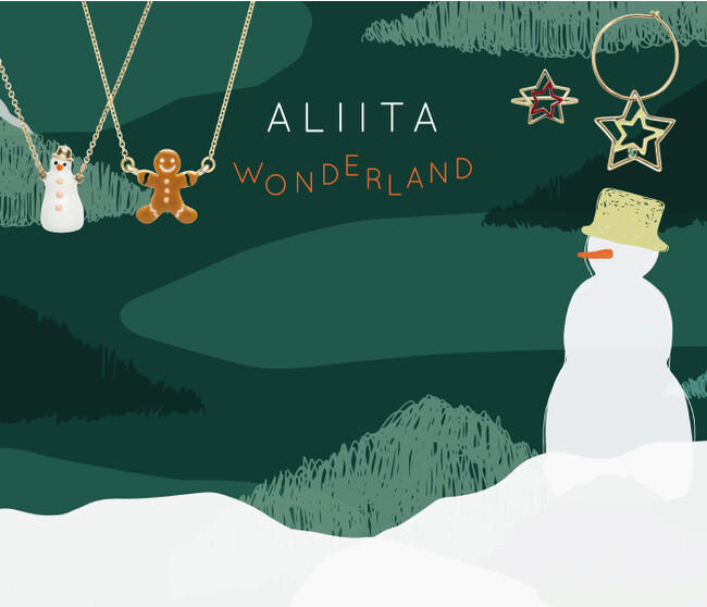 ミラノ発のジュエリーブランド＜アリータ＞は、伊勢丹新宿店にてホリデー気分溢れる ALIITA WONDERLAND ホップアップを開催