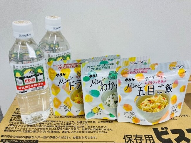防災備蓄品を全国のフードバンク団体へ寄贈