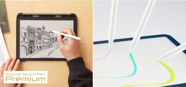 電池切れを気にせずいつでも描ける！iPadにピタっと付けて、保管と充電が同時にできるiPad専用ワイヤレス充電式タッチペンを新発売