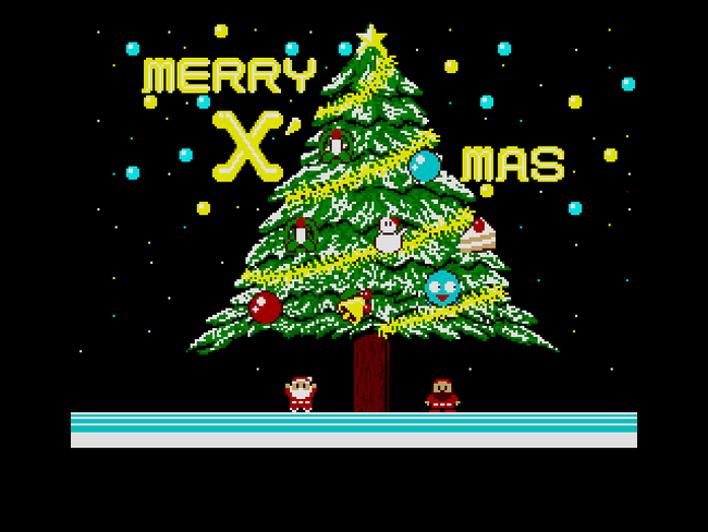 ＜News＞レトロゲーム配信サービス『プロジェクトEGG』2023年12月5日に『B.G.V クリスマス（MSX2版）』を無料配信開始