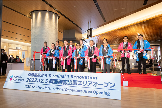 関西国際空港　第1ターミナルビルリノベーション新国際線出国エリアがオープン！
