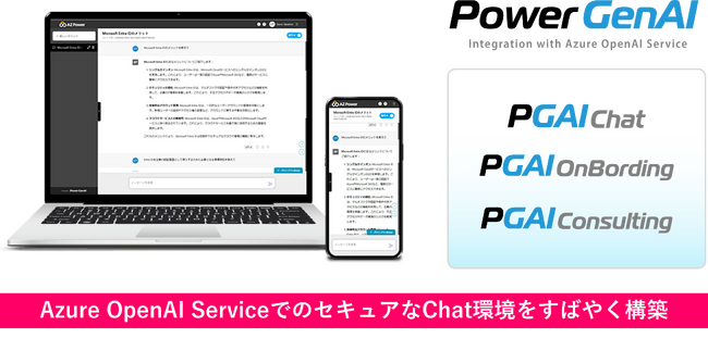 AZPower、企業専用ChatGPTインテグレーションサービス「PowerGenAI」がリニューアル！導入から活用までを一括で支援するサービスメニューを充実し、12月より提供開始！