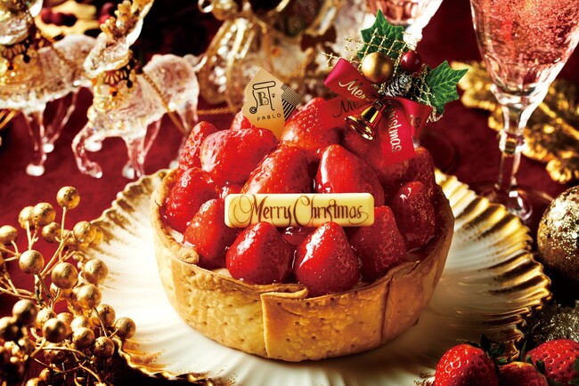 チーズタルト専門店パブロ【新商品】いちごの贅沢クリスマスチーズタルトを販売いたします