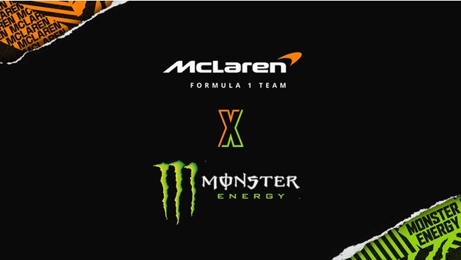 英国を代表する名門F1チーム『マクラーレン・レーシング』とモンスターエナジーがスポンサーシップを締結