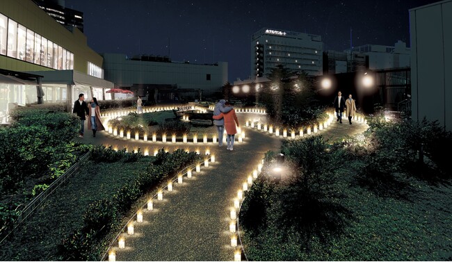 ＜YORU MACHI in 千葉市中心市街地 × PERIE Anniversary Year＞