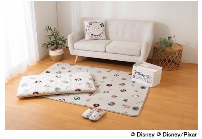ＤＣＭオリジナルデザイン ディズニー創立100周年を祝したインテリア用品を新発 売