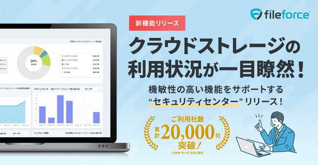 ＜新機能＞効率的でアジリティが高いクラウドストレージ運用をサポートする“セキュリティセンター“が登場！