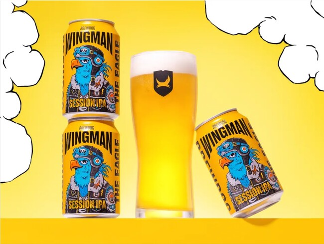 英国No.1クラフトビール・BREWDOGから「ウイングマン セッション IPA」日本初上陸！