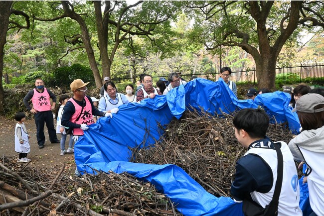 「代々木公園　落ち枝拾いイベント」の実施について