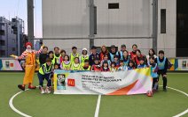 日本がFIFA女子ワールドカップにてフェアプレー賞を受賞したことを記念して、FIFAとマクドナルドがファミリーフットボールデーを開催！