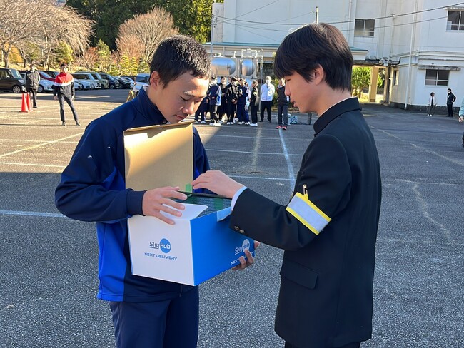 川根本町で災害時の孤立集落へのドローン配送を想定した実証実験第2回を実施