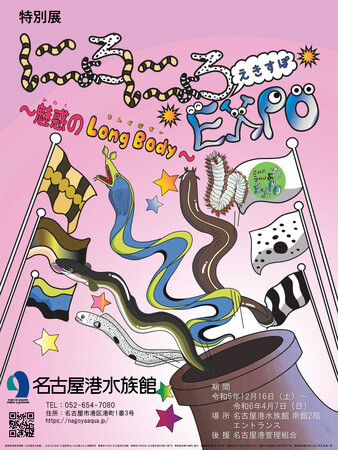 特別展「にょろにょろEXPO~魅惑のLong Body~」を開催します