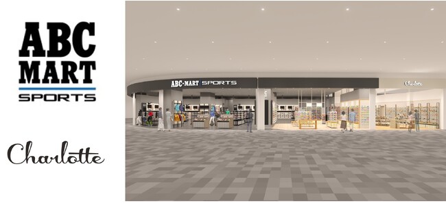 ABC-MART SPORTS・Charlotte イオンモール羽生店　2023年12月8日(金) オープン