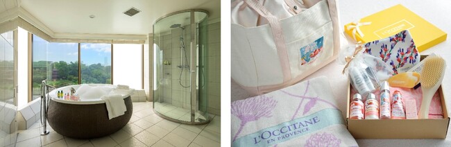桜を五感で楽しむ人気プラン！L'OCCITANE×ホテル椿山荘東京　期間限定コラボレーション「桜ステイプラン」２種