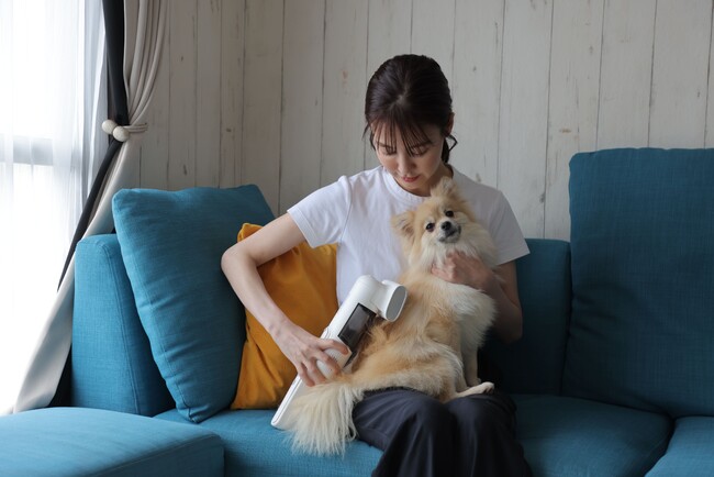 〈日本初〉ペット専用ブラシ付きのハンディ掃除機「SUIRYU FOR PET（通称：ペット吸龍）」を12月8日 発売開始
