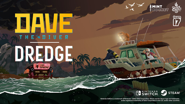 『デイヴ・ザ・ダイバー』、フィッシングアドベンチャー『DREGDE』とのコラボが決定！