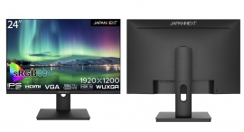 JAPANNEXTが24インチ WUXGA(1920x1200)解像度のUSB-C端子を搭載した液晶モニターを12月8日(金)に発売 JAPANNEXTが24インチ WUXGA(1920x1200)解像度のUSB-C端子を搭載した液晶モニターを12月8日(金)に発売