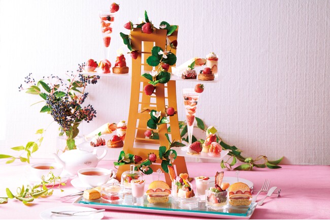 【横浜ロイヤルパークホテル】待望のいちごの季節が到来！ランドマークアフタヌーンティー“Strawberry”を販売