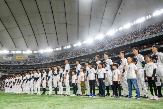 【ラグザス/RAXUS】カーネクストアジアプロ野球チャンピオンシップ2023の「エスコートキッズ」に子どもたちを招待
