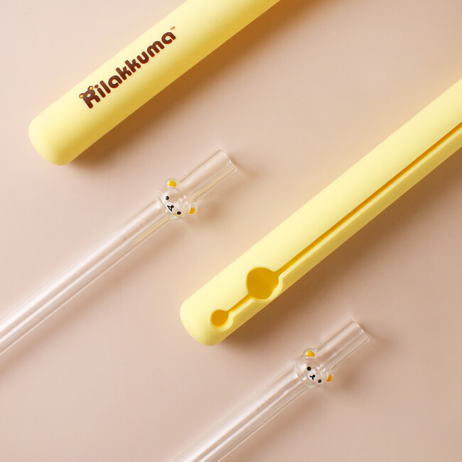 グッドグラスから「リラックマ」のガラス製マイストローが登場！
