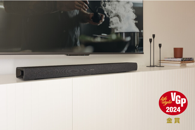 [Denon アワード情報] Dolby Atmos対応サウンドバーDHT-S217「VGP2024 金賞」受賞のお知らせ