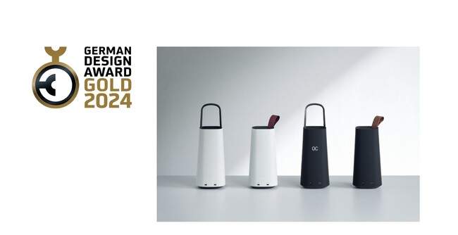 オカムラの3製品がドイツ「German Design Award 2024」を受賞　ポータブルバッテリー「OC（オーシー）」は最優秀賞にあたる「Gold」受賞