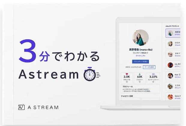 SNSマーケティング支援事業やインフルエンサー検索ツール「Astream」を展開する株式会社Aが、メディアレーダー主催の「第12回 メディアレーダーWEEK 2023 冬」に登壇決定！