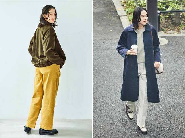 冬を飾るアイテム 「シャギーブルゾン」や「ミュルーズモダン ステンカラーコート」などがフェリシモ「THREE FIFTY STANDARD［スリー フィフティー スタンダード］」から新登場