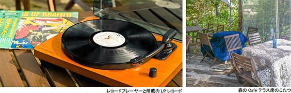 ROKKO森の音ミュージアム内 森のCafe冬期イベント「森のレコード喫茶」