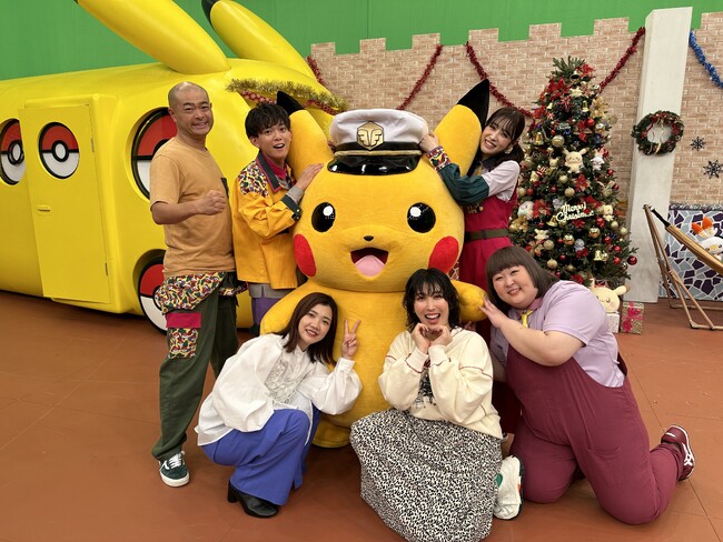 ３時のヒロインの3人と一緒に、ポケモンユナイトにケーキ作りに盛りだくさんのクリスマスパーティー開催！