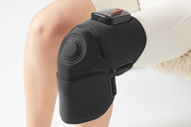 温熱と加圧機能を取り入れ、膝に柔軟フィット。新商品「HIZAMOMIN」が新発売。