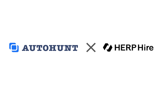次世代型AIタレント検索エンジン「AUTOHUNT」、採用管理システム「HERP Hire」との連携を開始
