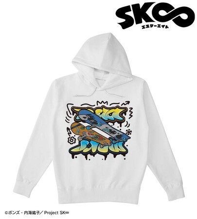 オリジナルTVアニメ『SK∞ エスケーエイト』のポケットレスパーカー、台詞BIGシルエットTシャツ、ガラスネックレスの受注を開始！！アニメ・漫画のオリジナルグッズを販売する「AMNIBUS」にて
