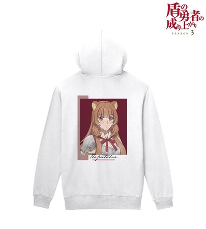 TVアニメ『盾の勇者の成り上がり Season 3』のラフタリア バックプリントジップパーカー、フルグラフィックTシャツなどの受注を開始！アニメ・漫画のオリジナルグッズを販売する「AMNIBUS」にて