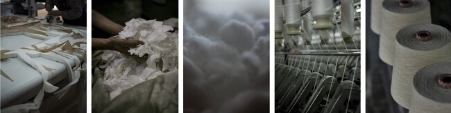 天然資源を循環したモノづくり「アップサイクルリノ」。裁断くずを再生させたサステナブルな新作プルオーバーがリリース。